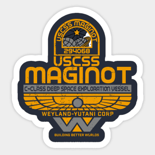 Uscss Maginot Sticker